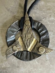 Forged Klingon medallion