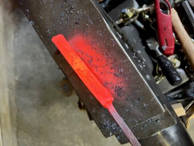 Successful forge weld