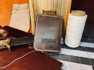 Bifold Bigfoot wallet (back)