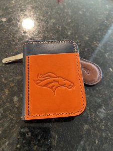 My everyday carry bifold wallet (front)