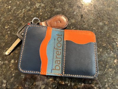 My everyday carry bifold wallet (inside)